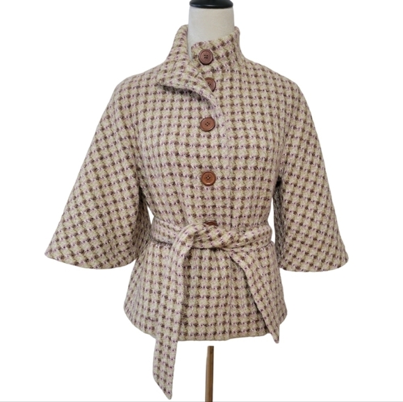 Banana Republic Wool Wide Sleeve Jacket Coat Size Small - Picture 1 of 4